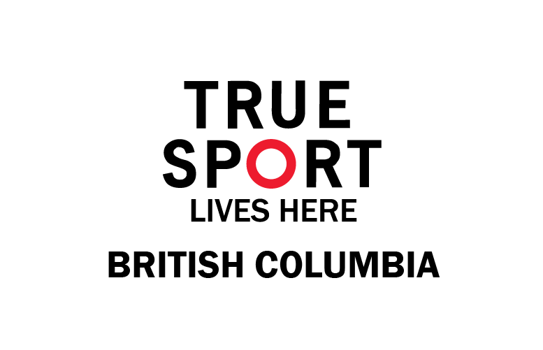 A logo that says "True Sport Lives Here British Columbia"