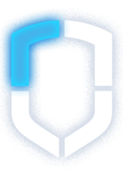 PlaySafe Shield Motif with left corner glowing